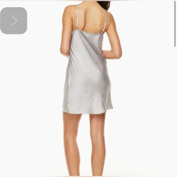 WILFRED Only Satin Slip Mini Dress - Picture 2 of 9